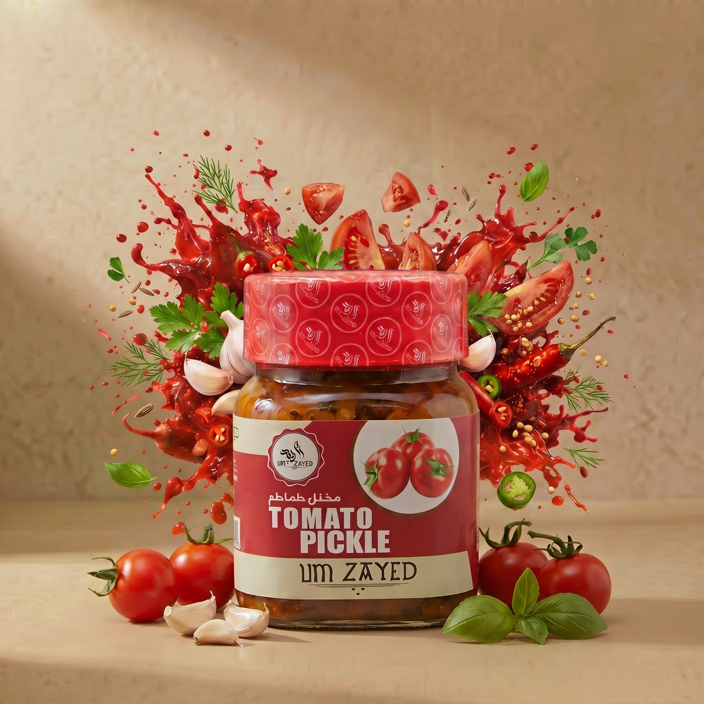 Um Zayed Tomato Pickle