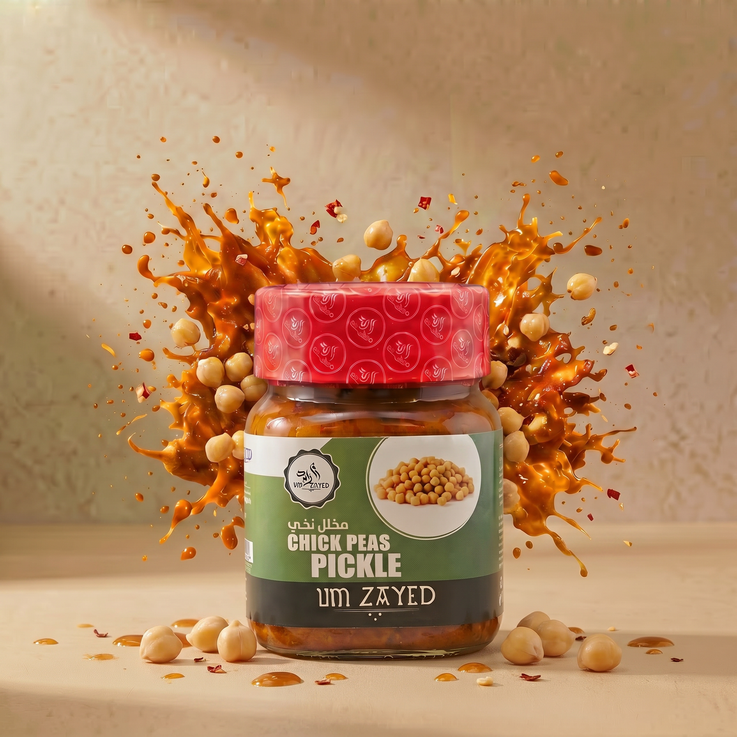 Um Zayed Chick Peas Pickle — Um Zayed