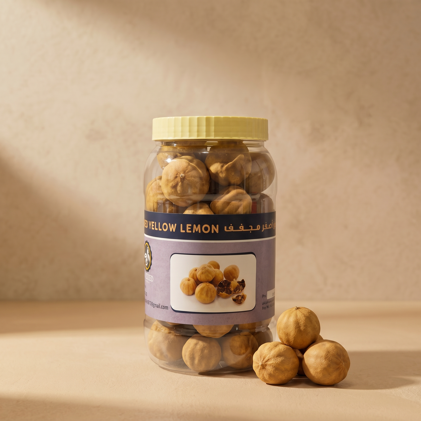 Um Zayed Dried Yellow Lemon