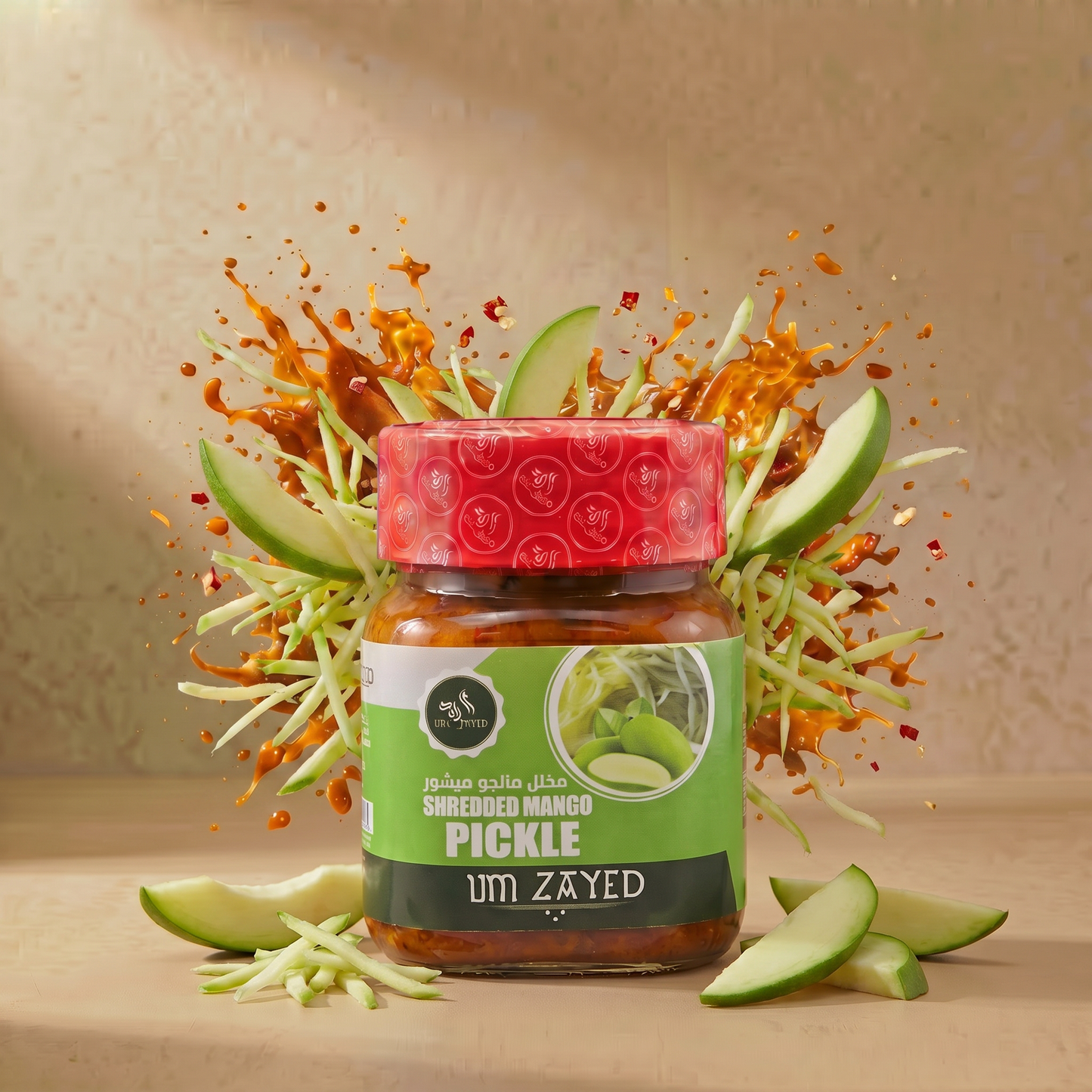 Um Zayed Shredded Mango Pickle