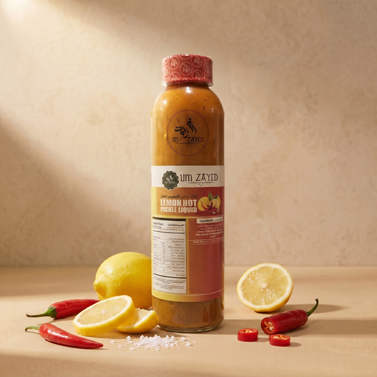 Um Zayed Lemon Hot Liquid Pickle — Um Zayed