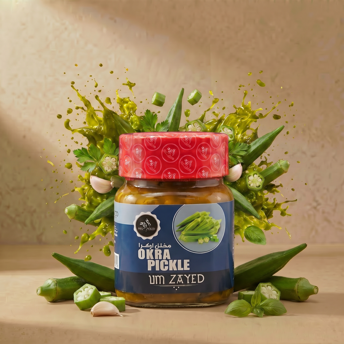 Um Zayed Okra Pickle