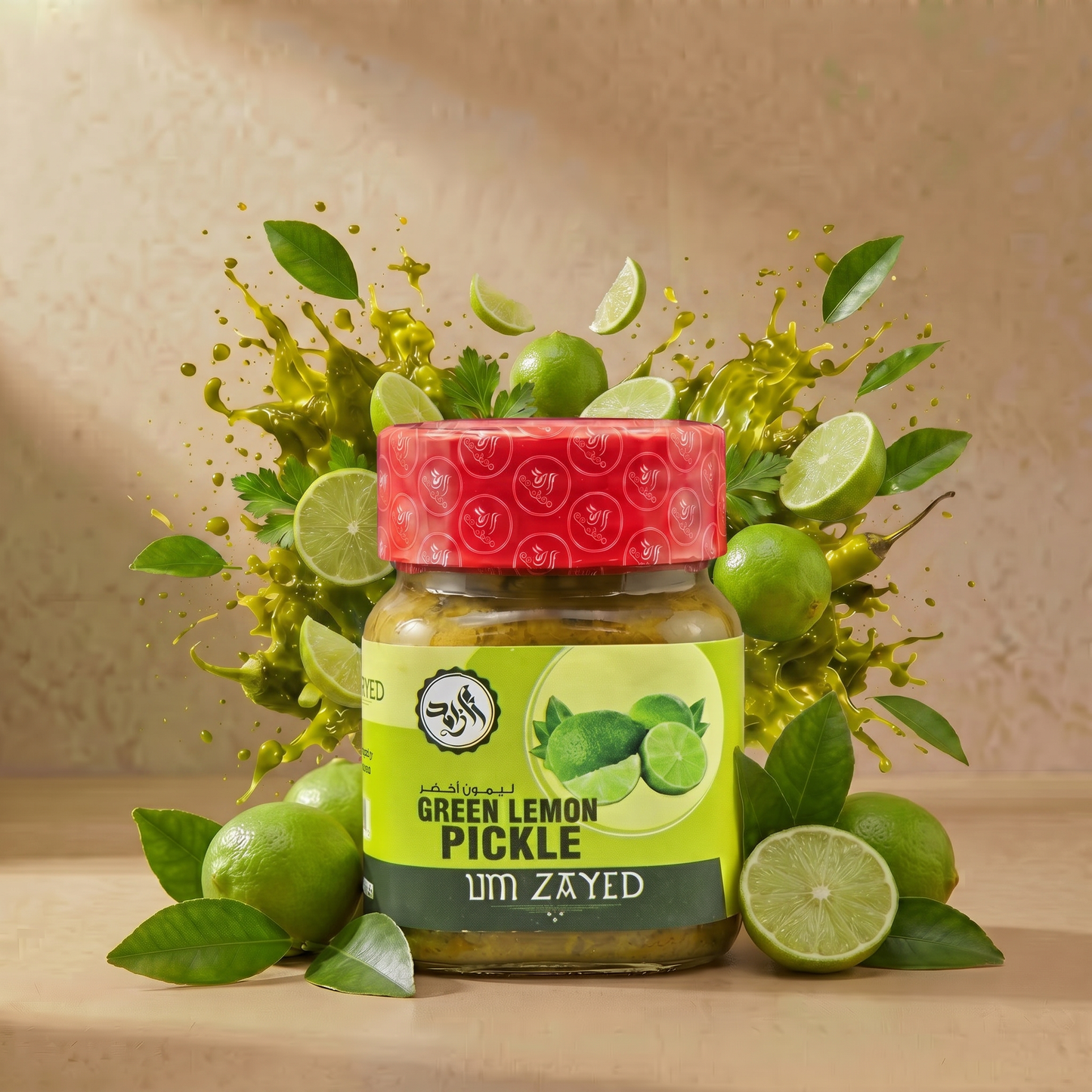 Um Zayed Green Lemon Pickle