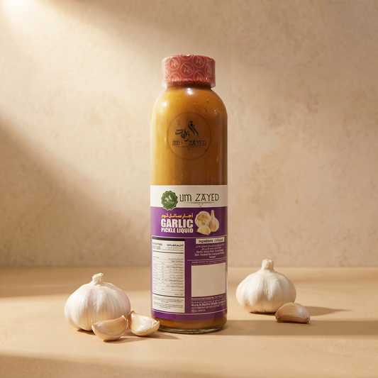 Um Zayed Garlic Liquid Pickle — Um Zayed