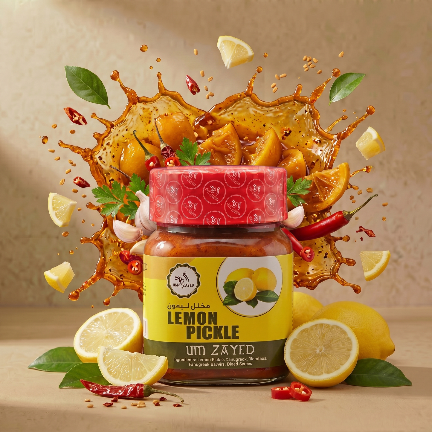 Um Zayed Lemon Pickle