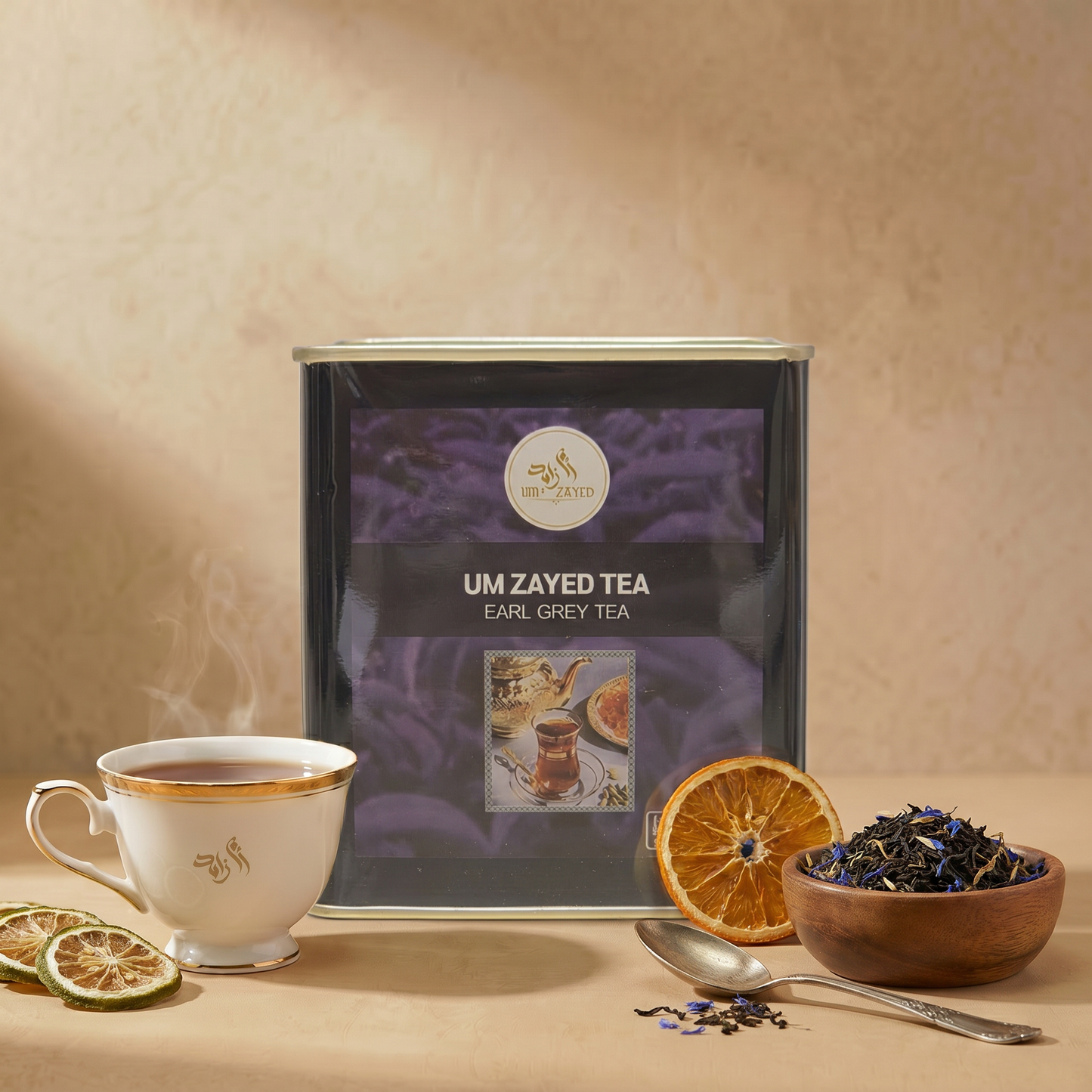 Um Zayed Earl Grey Tea Powder